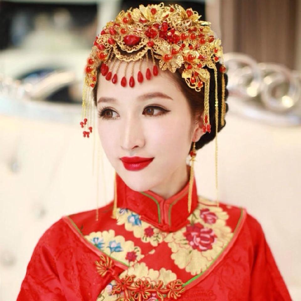 中式新娘造型