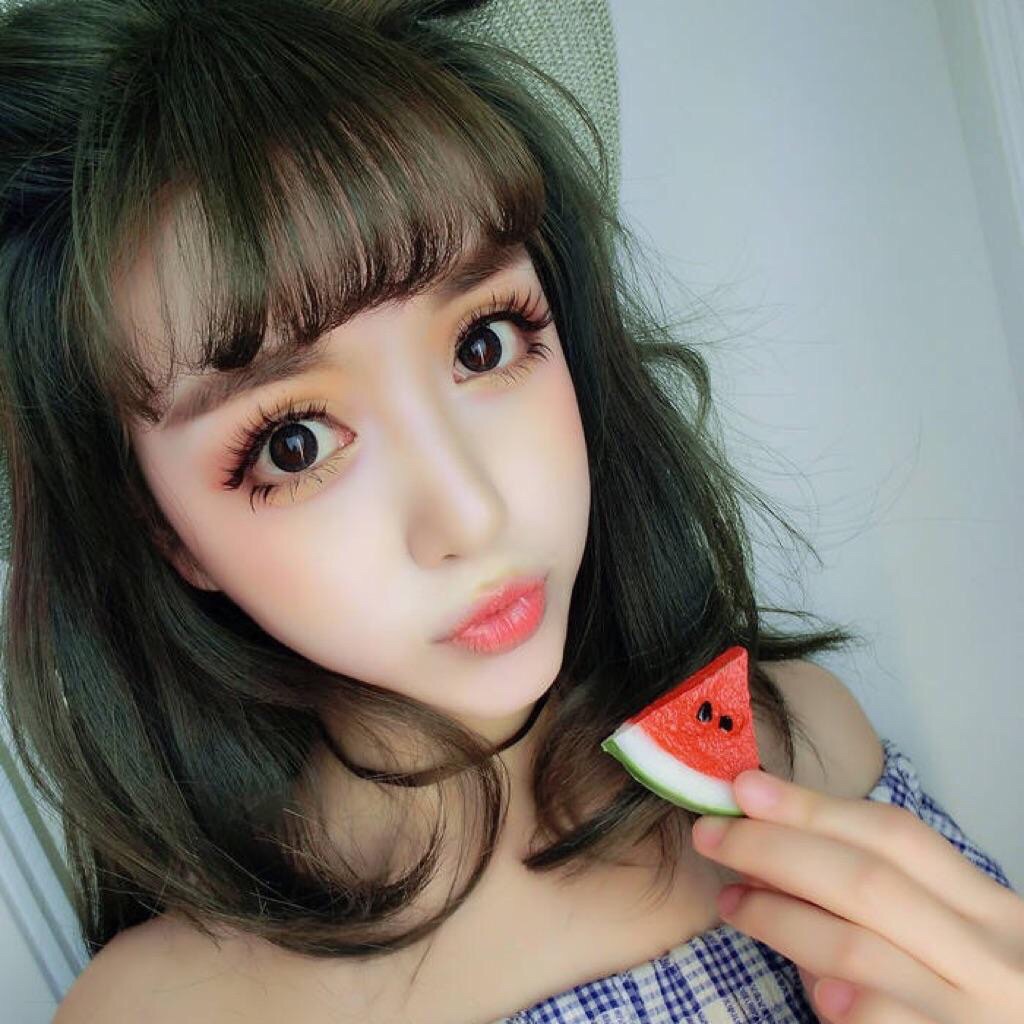 昕薇日韩系甜美可爱元气少女妆送发