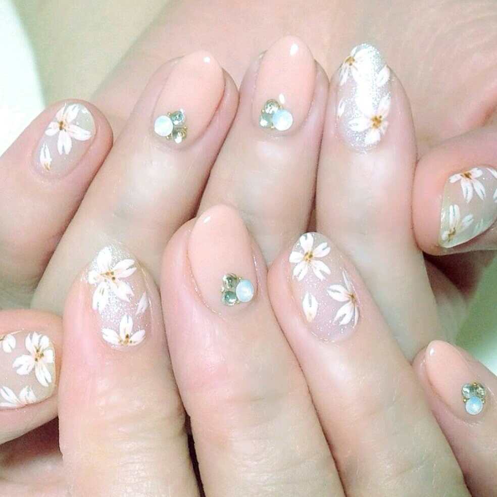 美甲- 日式樱花款
