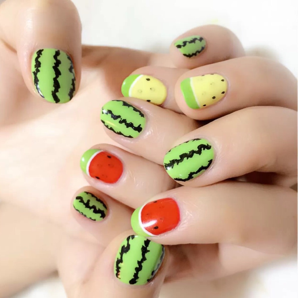 美甲- 夏日水果