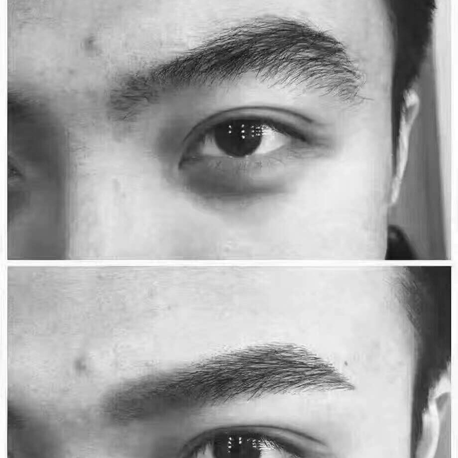 【必备】男式半永久仿真剑眉